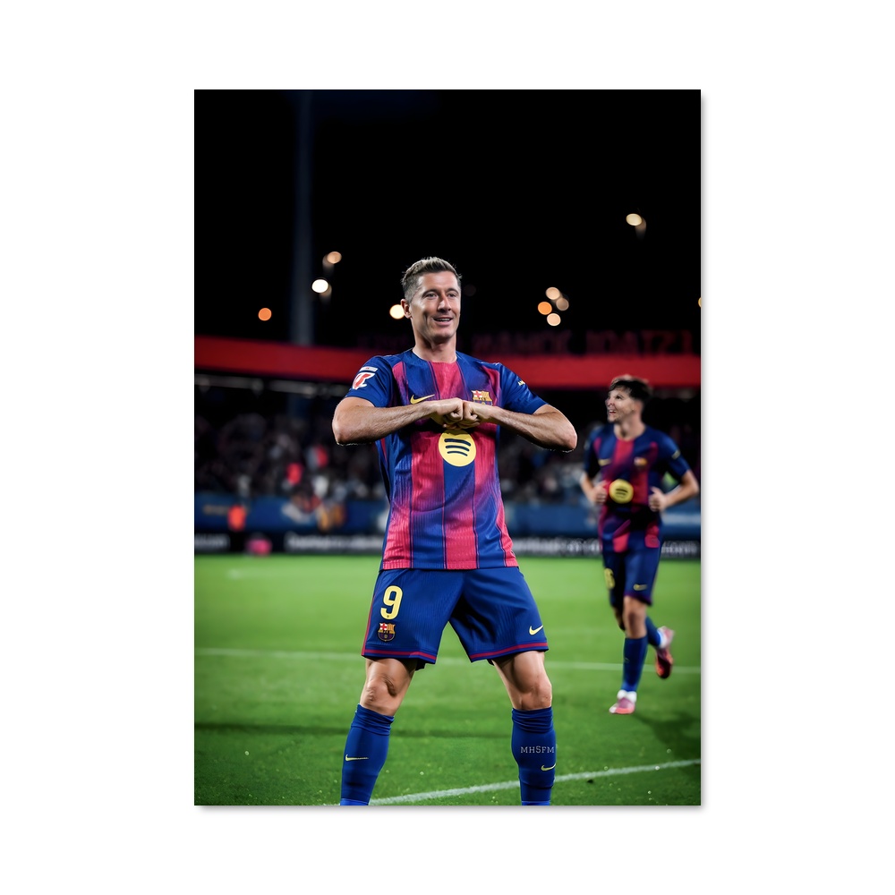 Poster Lewandowski en Action